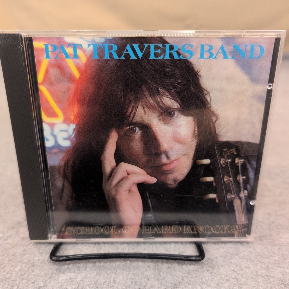 Pat Travers Band School of Hard Knocks CD 1990 Episode Records LUSCD 4 Rock - Picture 1 of 2